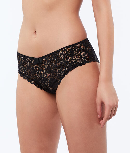 Shorty volledig in kant noir.