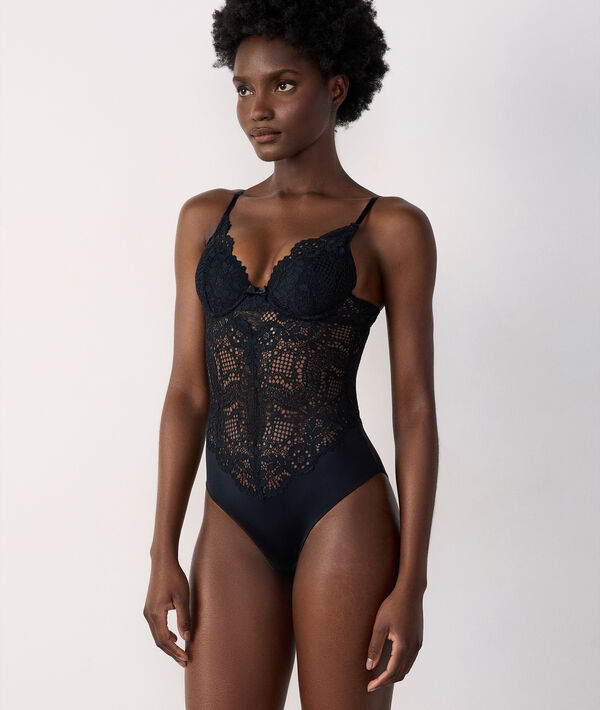 Body en dentelle dos ouvert Body en dentelle dos ouvert;${refinementColor}