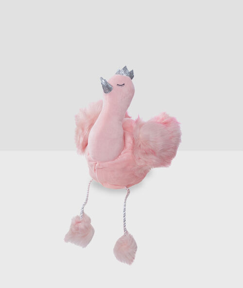 Range pyjama autruche rose.