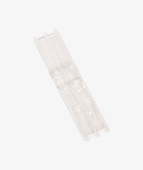 Doorschijnende afneembare schouderbandjes  transparent.