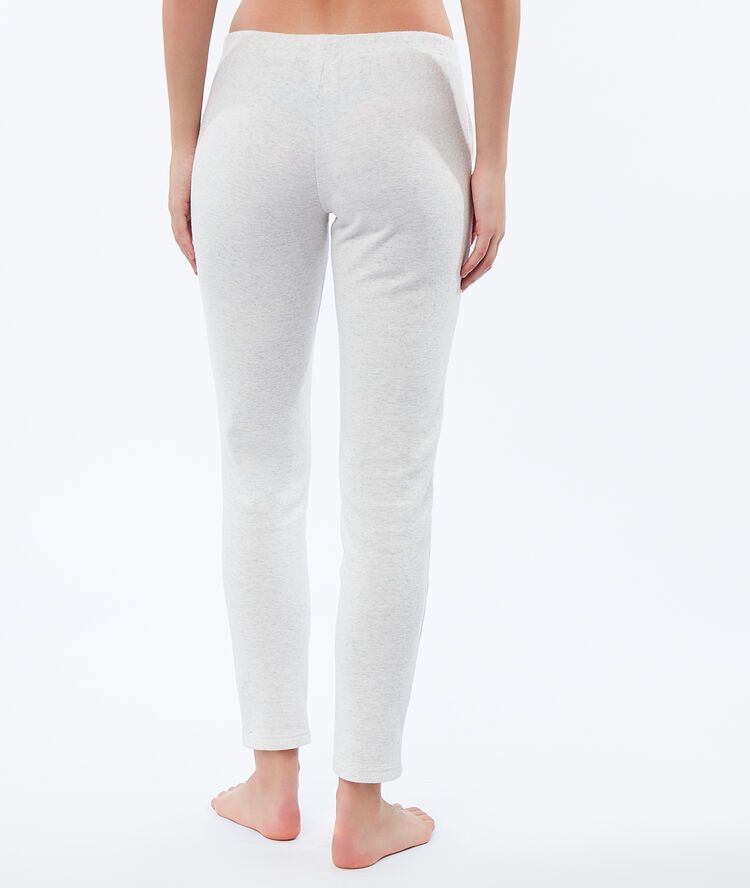 Pantalon leggings ecru.