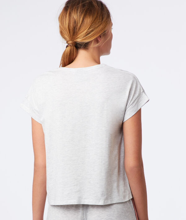 T-shirt ‘good vibes only’ T-shirt ‘good vibes only’;${refinementColor}