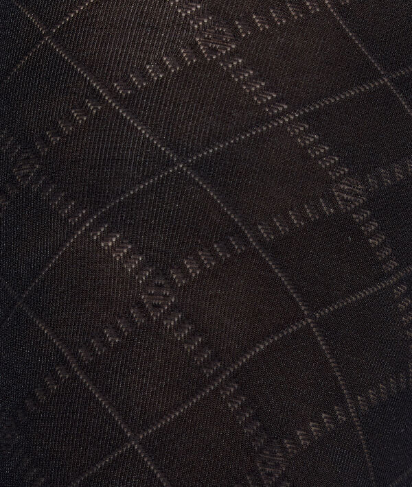 Collant fantaisie à carreaux Collant fantaisie à carreaux;${refinementColor}