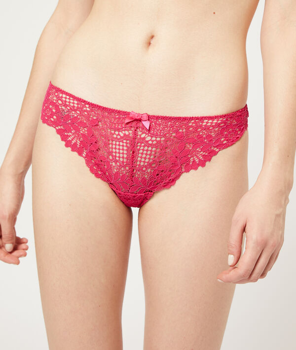 Tanga en dentelle Tanga en dentelle;${refinementColor}