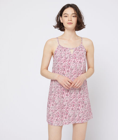 Nuisette dos nageur rose.