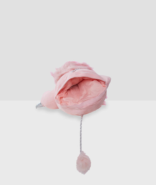 Range pyjama autruche rose.