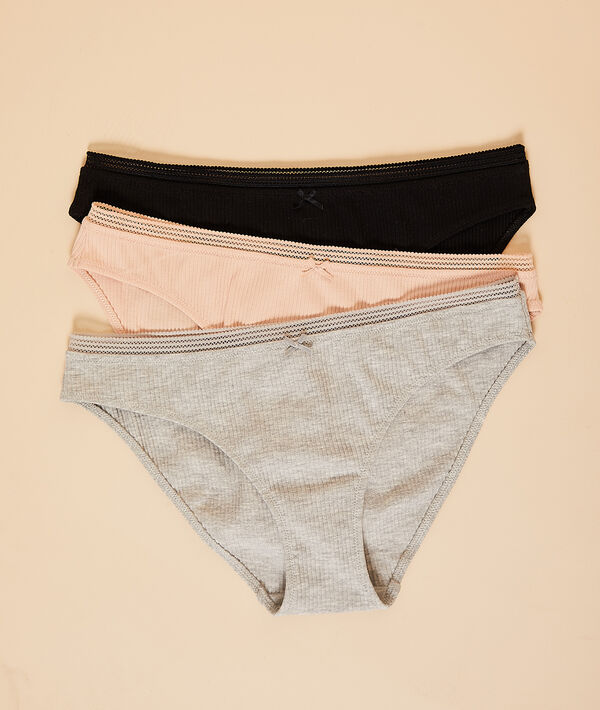 Set met 3 corduroy slipjes Set met 3 corduroy slipjes;${refinementColor}