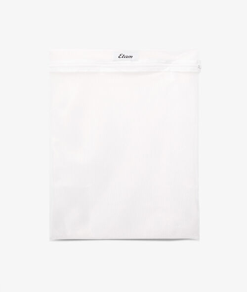 Pochette de lavage blanc.