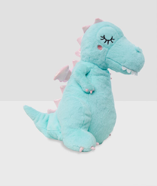 Dinosaurus pyjama opberger groen.