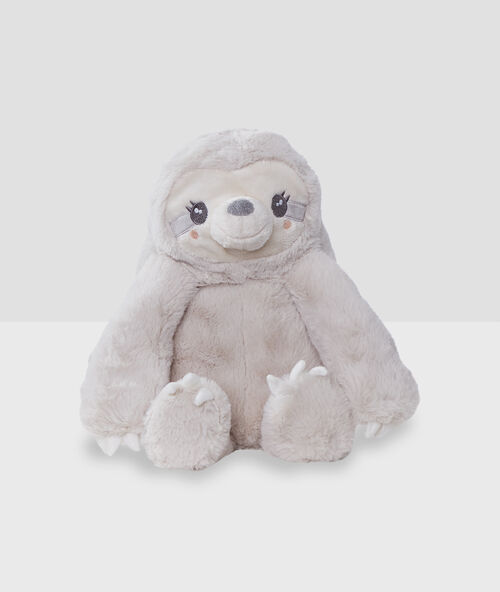 Range pyjama paresseux beige.