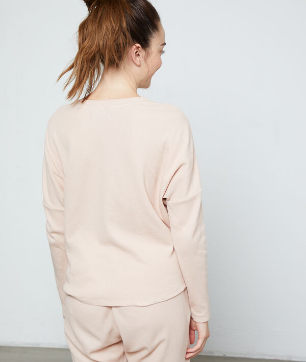 Katoenen top met lange mouwen Katoenen top met lange mouwen;${refinementColor}