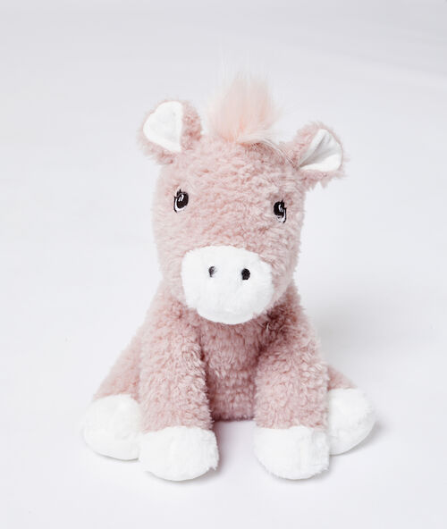 Pyjama-opberger, ezel roze.