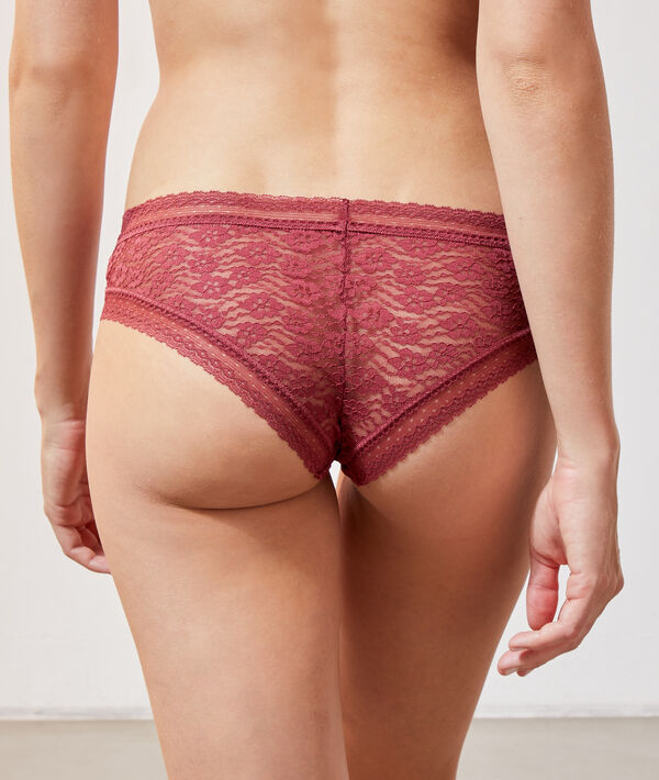Hipster en dentelle florale Hipster en dentelle florale;${refinementColor}