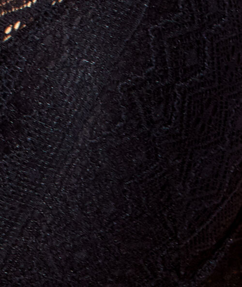 Soutien-gorge n°3 - triangle push-up, bonnets a/b/c noir.