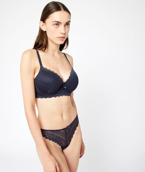 Soutien-gorge n°1 - magic up anthracite.