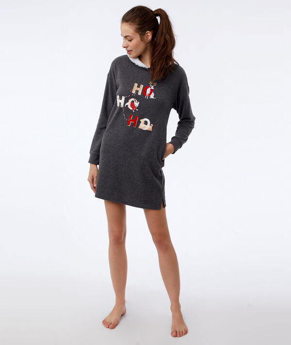 Robe sweat à capuche Robe sweat à capuche