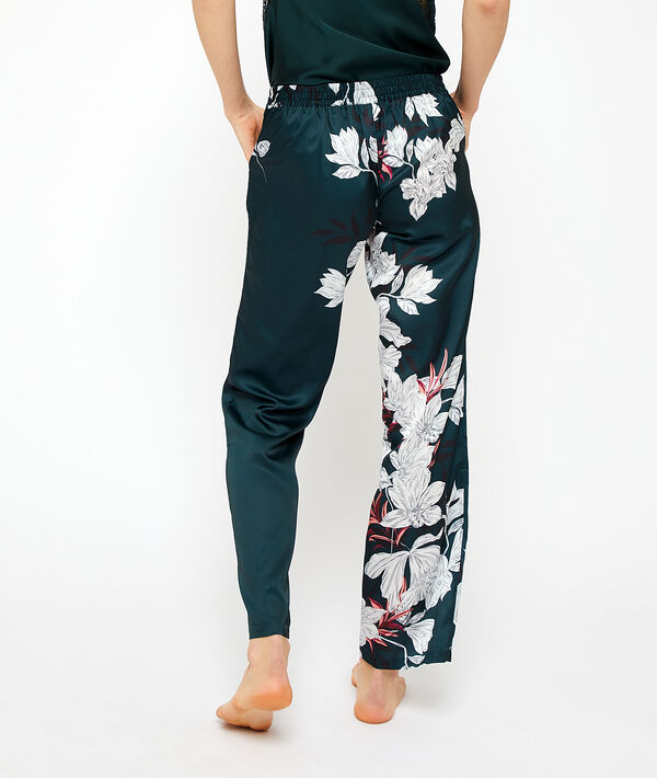 Pantalon de pyjama satiné Pantalon de pyjama satiné;${refinementColor}