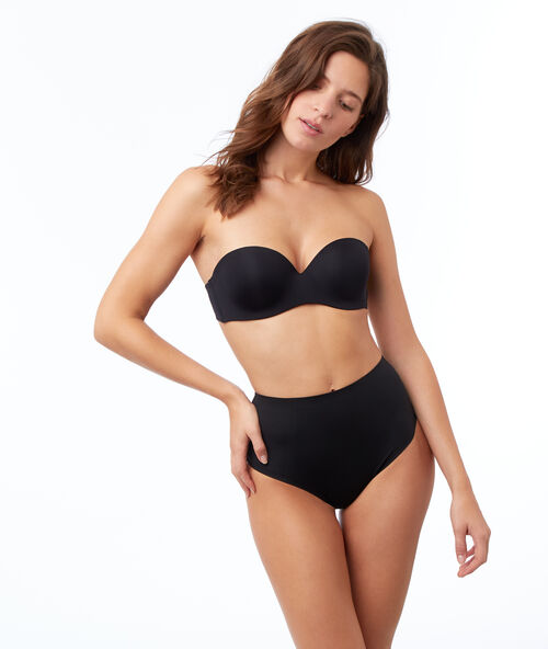 String hoge taille - niveau 3: silhouet opnieuw ontworpen zwart.