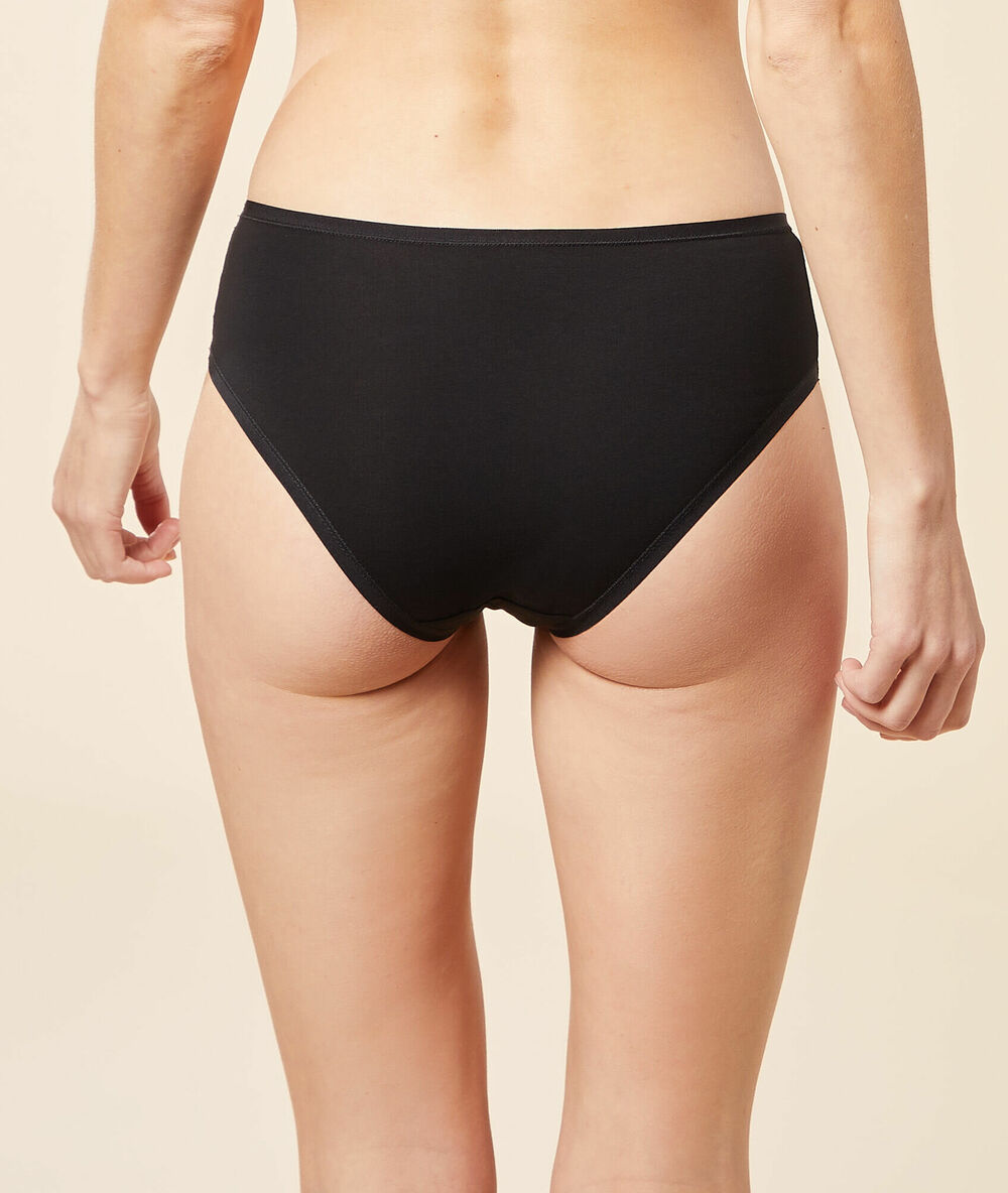Lot de 3 shortys blanc / noir / gris.