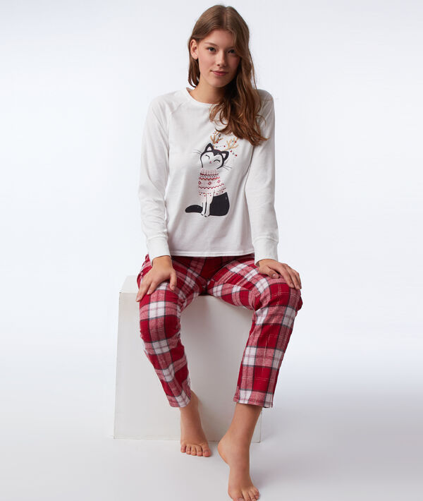 Pyjama trois pièces Chaton Pyjama trois pièces Chaton;${refinementColor}
