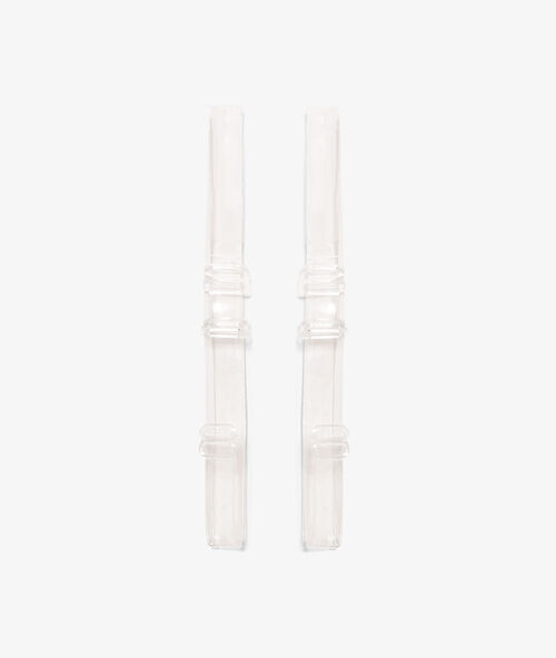 Bretelles amovibles transparentes transparent.