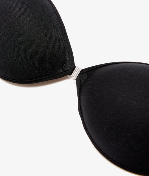 Borststeun microvezelfiber zonder schouderbandjes  noir.