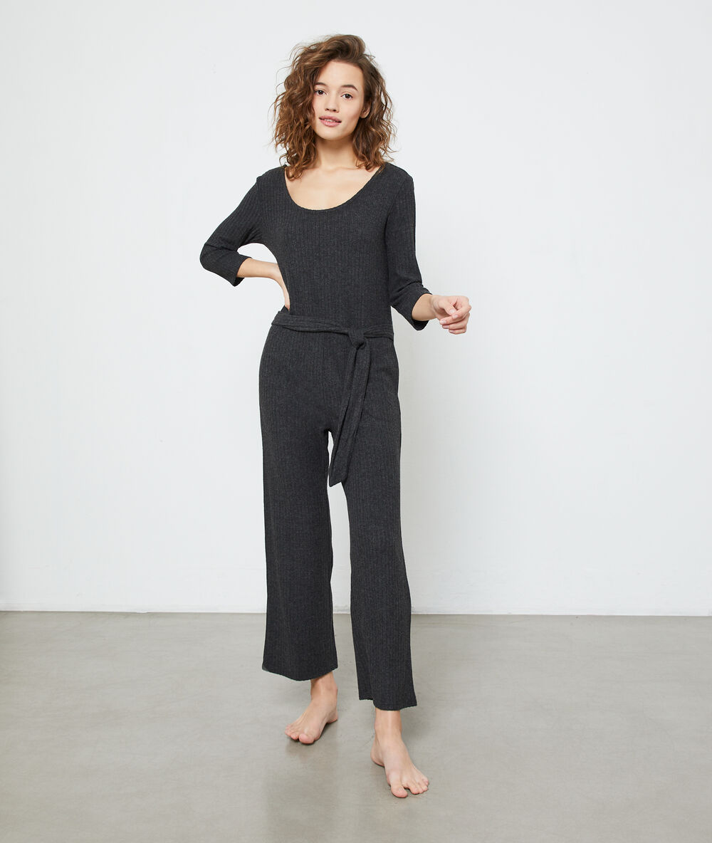 Combinaison loungewear anthracite.