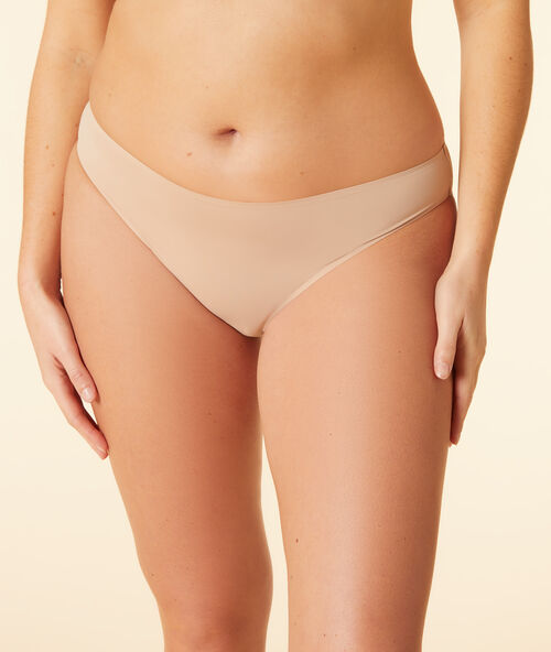 Culotte en microfibre naturel.