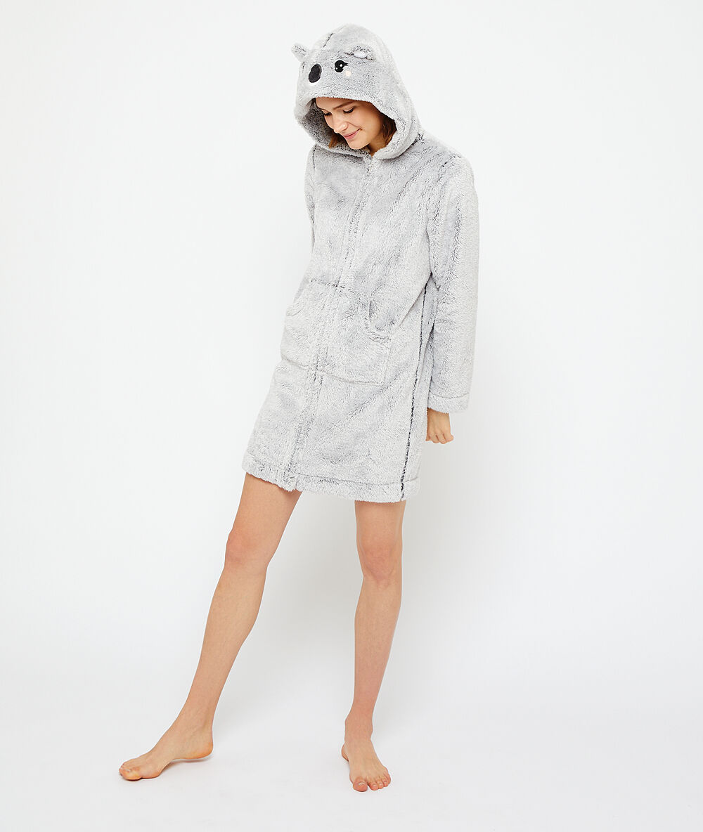 Déshabillé koala gris.