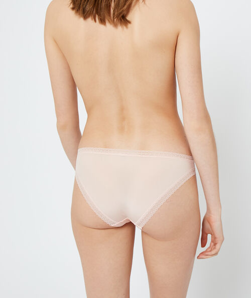 Culotte bi-matière naturel.