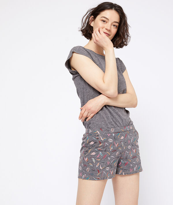 Shorts met pluimen Shorts met pluimen;${refinementColor}