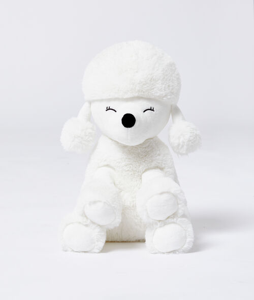 Opberger pyjama, poedel ecru.