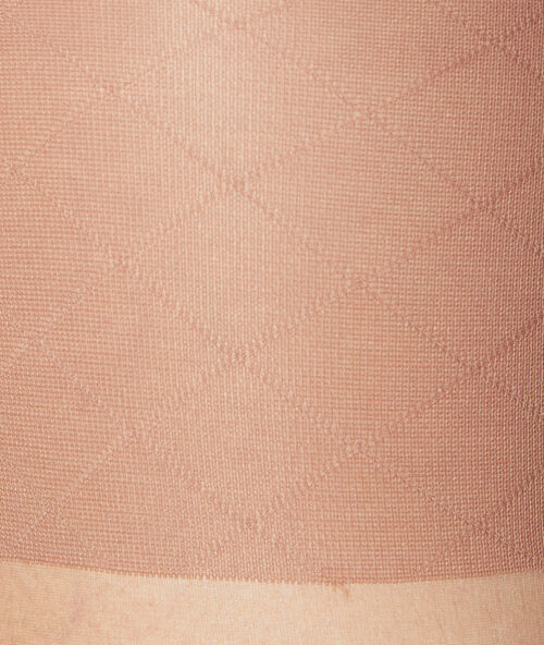 Panty voile modellerend, 5d bronskleurig.