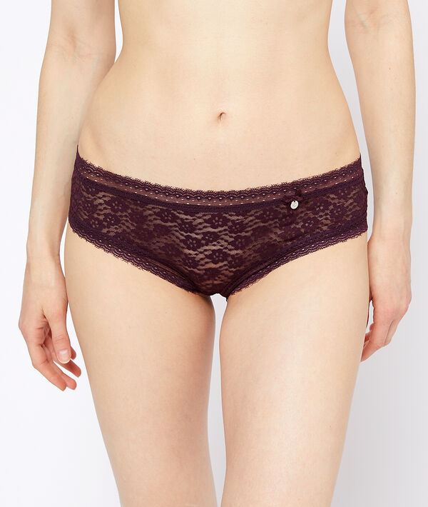 Hipster en dentelle florale Hipster en dentelle florale;${refinementColor}