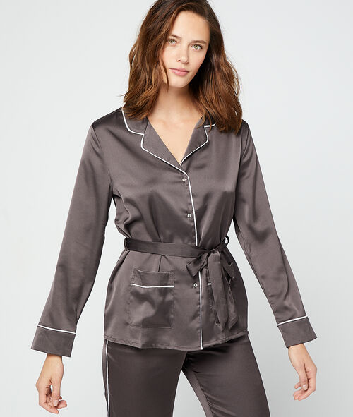 Chemise de pyjama satinée Chemise de pyjama satinée
