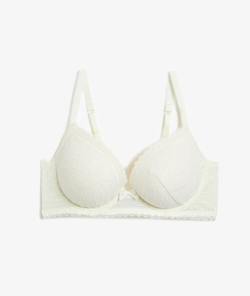 Soutien-gorge n°5 - ampliforme classique ecru.