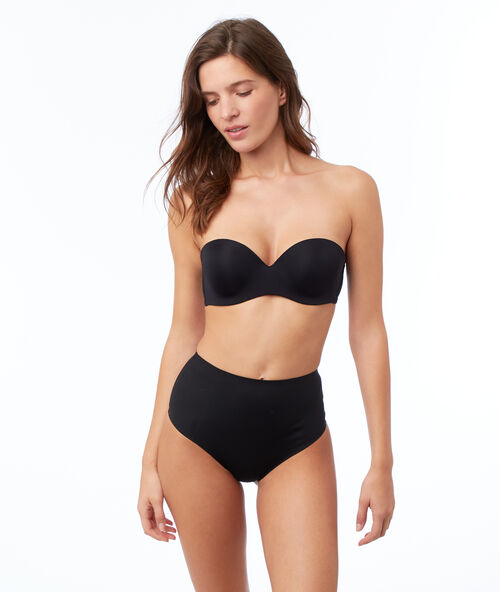 String hoge taille - niveau 3: silhouet opnieuw ontworpen zwart.