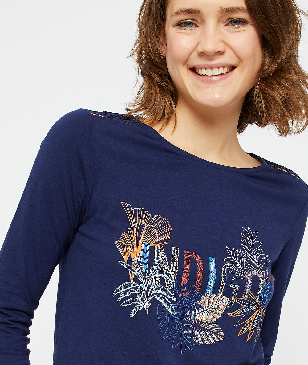 Top 'indigo' navy.