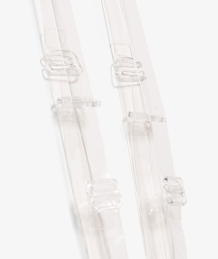 Bretelles amovibles transparentes transparent.