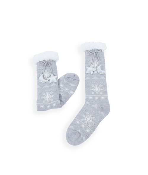 Chaussettes homewear nouées à motifs Chaussettes homewear nouées à motifs