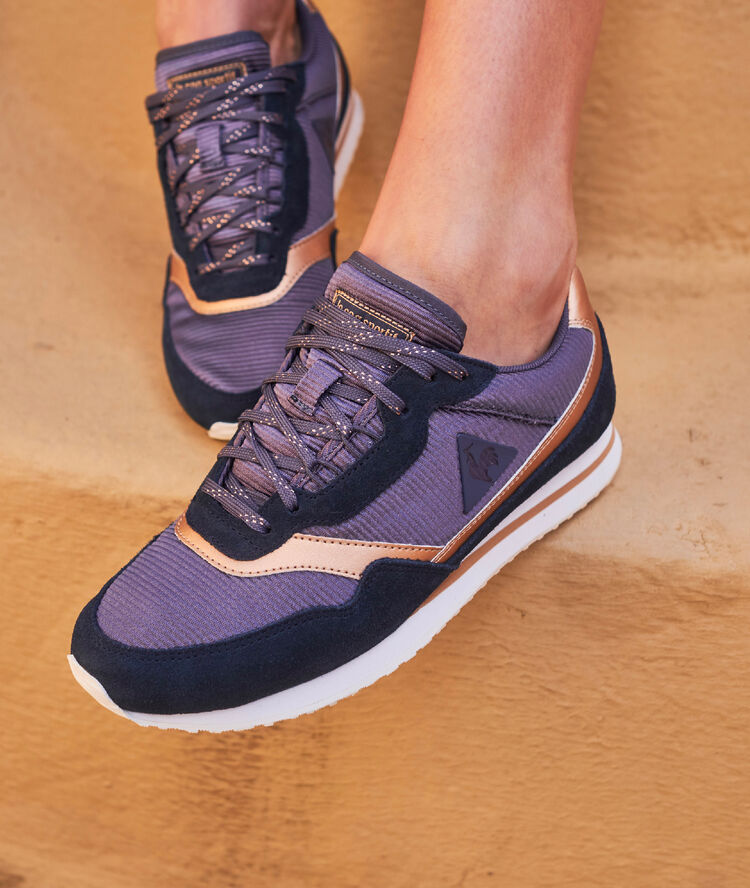 Sportsneakers etam x le coq sportif antraciet.