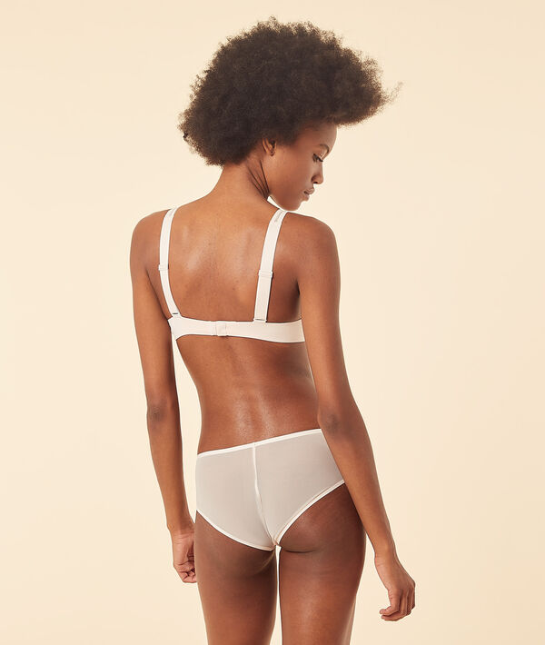 Shorty in microvezel in tule Shorty in microvezel in tule;${refinementColor}