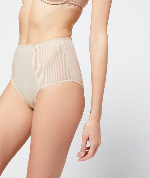 Broekje met hoge taille niveau 1: gemodelleerd silhouet huid.