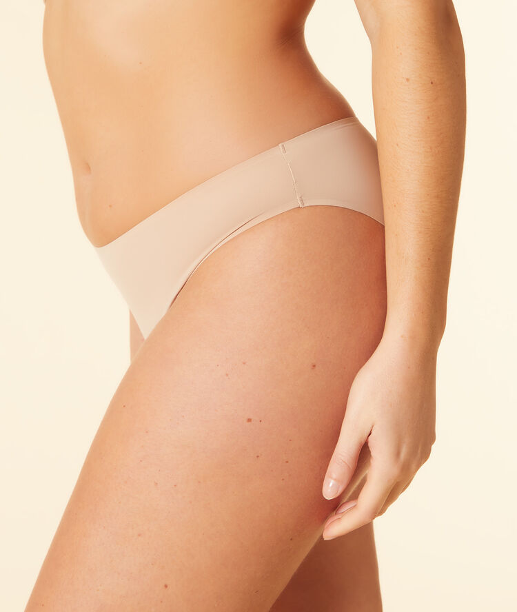 Culotte en microfibre naturel.