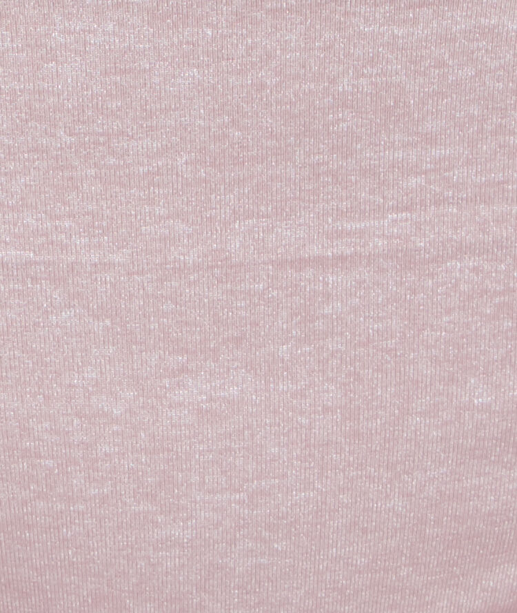 Tanga microvezel gespikkeld tricot taupe.
