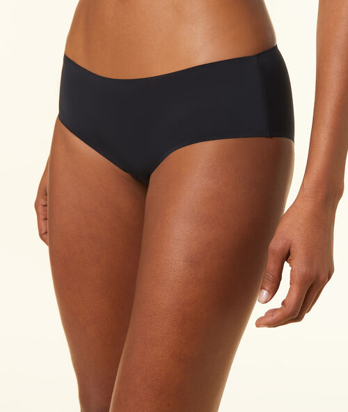 Shorty en microfibre noir.