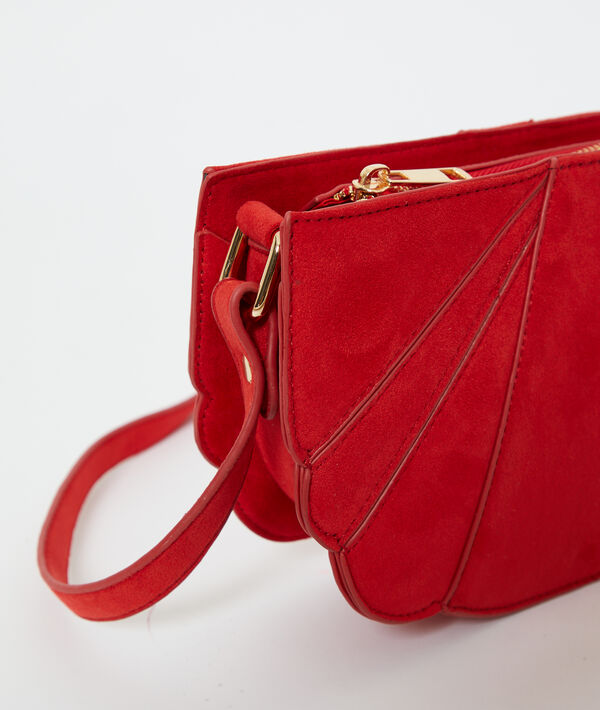 Sac besace effet daim Sac besace effet daim