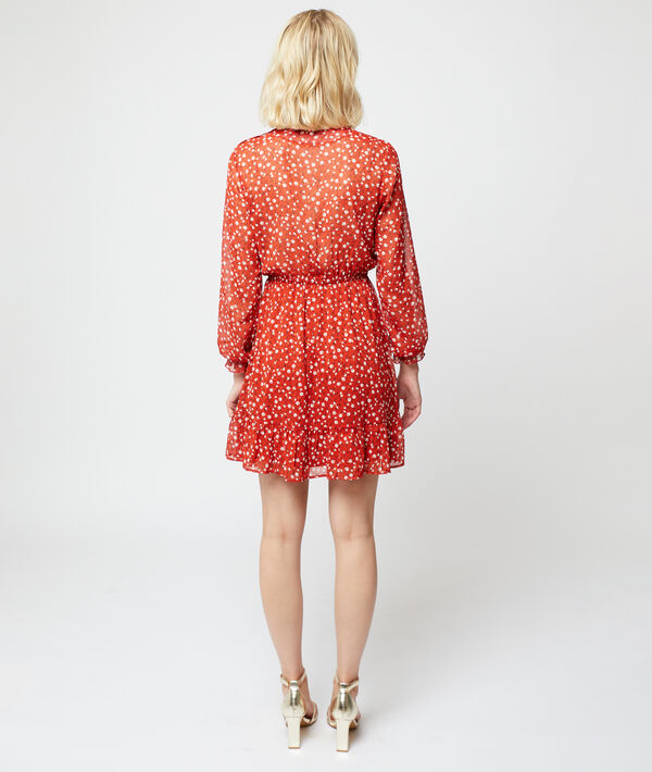 Robe smockée imprimé fleuri Robe smockée imprimé fleuri