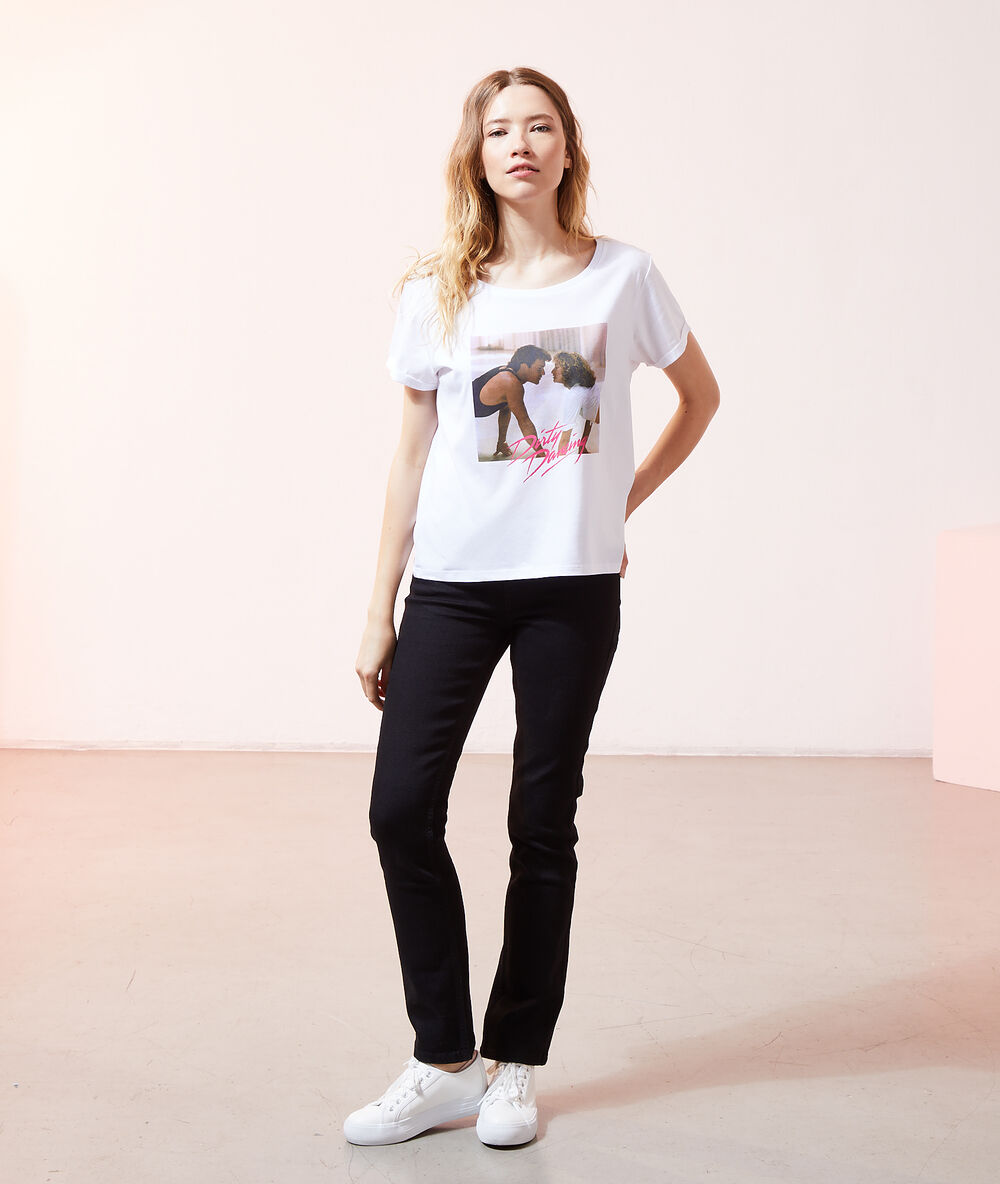 Rechte jeans zwart.