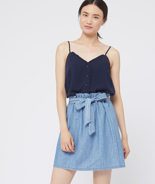 Katoenen rok, om te knopen bleach.